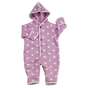 Picture of Organics for Kids Pink Snuggle Suit